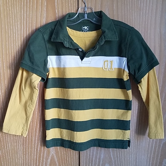 J. Khaki polo shirt, size 6 - Picture 4 of 4